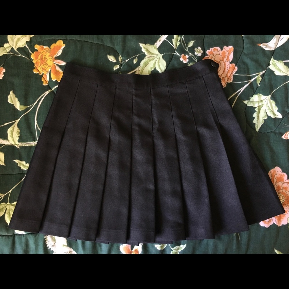 American Apparel Gabardine Tennis Skirt